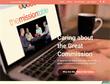 Tablet Screenshot of missiontable.org